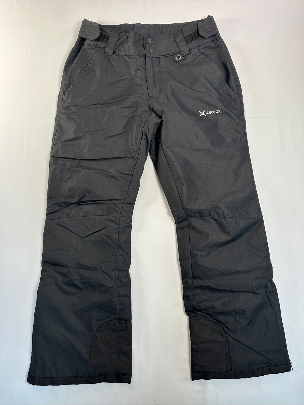 Arctix Black Snow Ski Pants Adjustable Waist Size L